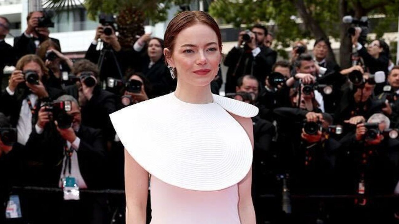 Emma Stone at Cannes Film Festival (Getty) Producer injured at Cannes