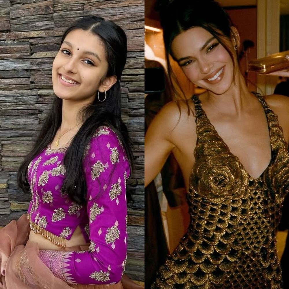 Mahesh Babu’s curly-haired daughter Sitara chills and clicks selfies with American model Kendall Jenner