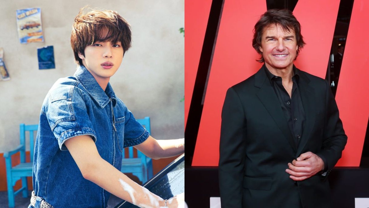 BTS Jin, Tom Cruise: Credits BIGHIT Music and Getty Images BTS Jin, Tom Cruise: Credits BIGHIT Music and Getty Images