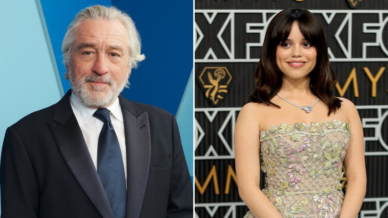 L- Robert De Niro, L- Jenna Ortega (PC: Getty Images) Getty Images