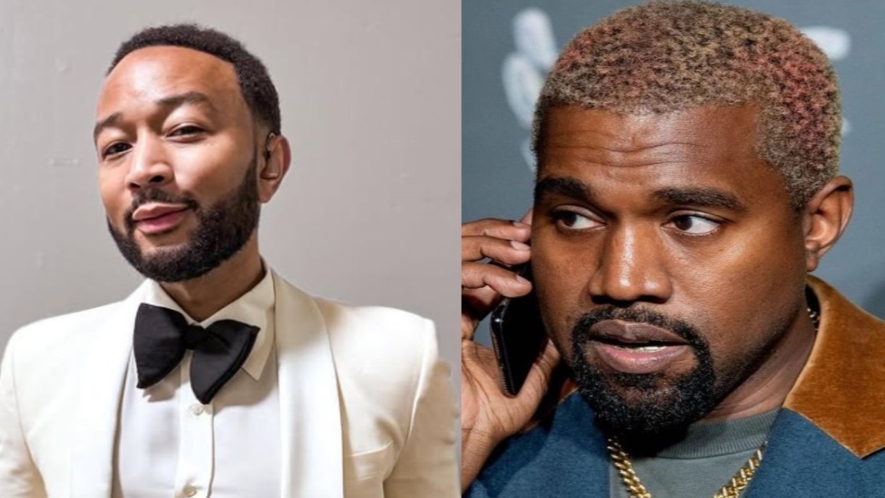 John Legend and Kanye West (via Instagram and Getty Images) John Legend and Kanye West (via Instagram and Getty Images)