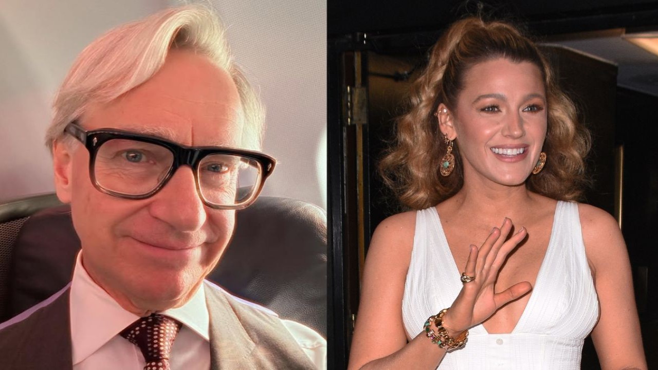 Paul Feig and Blake Lively (via Instagram and Getty Images) (Image Courtesy: Instagram and Getty Images)