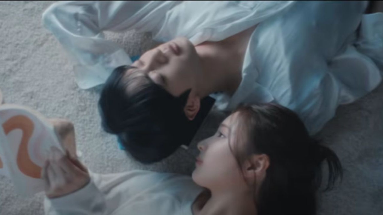 Jin and Shin Se Kyung: Credits BIGHIT Music Youtube Jin and Shin Se Kyung: Credits BIGHIT Music Youtube