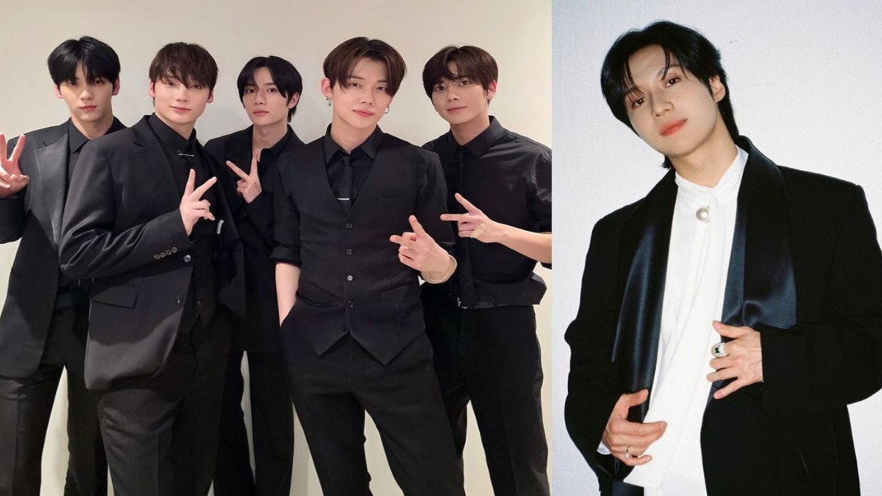 TXT, Taemin: courtesy of TXT's Instagram, Taemin's Instagram TXT, Taemin: courtesy of TXT's Instagram, Taemin's Instagram