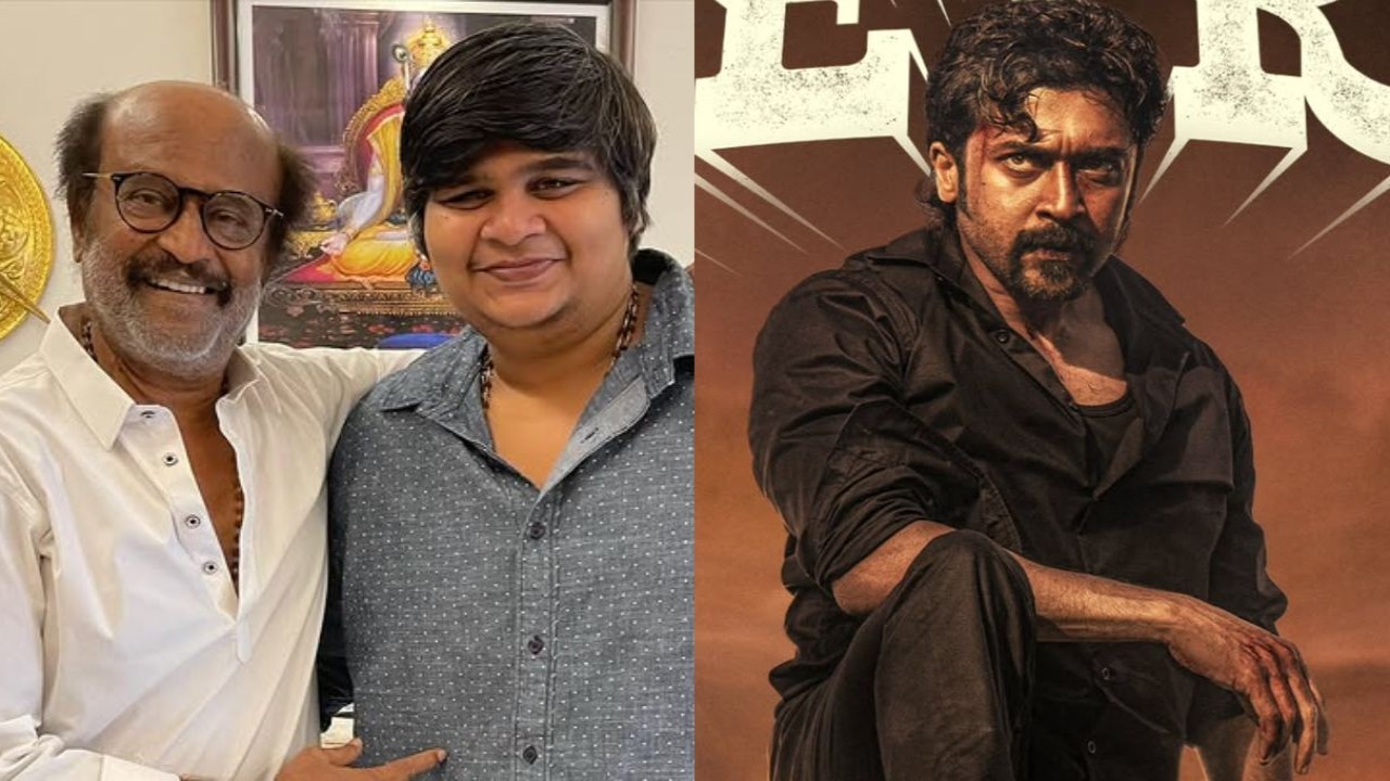 Did Rajinikanth watch Karthik Subbaraj’s Retro starring Suriya? (PC: Karthik Subbaraj on Instagram) Did Rajinikanth watch Karthik Subbaraj’s Retro starring Suriya?