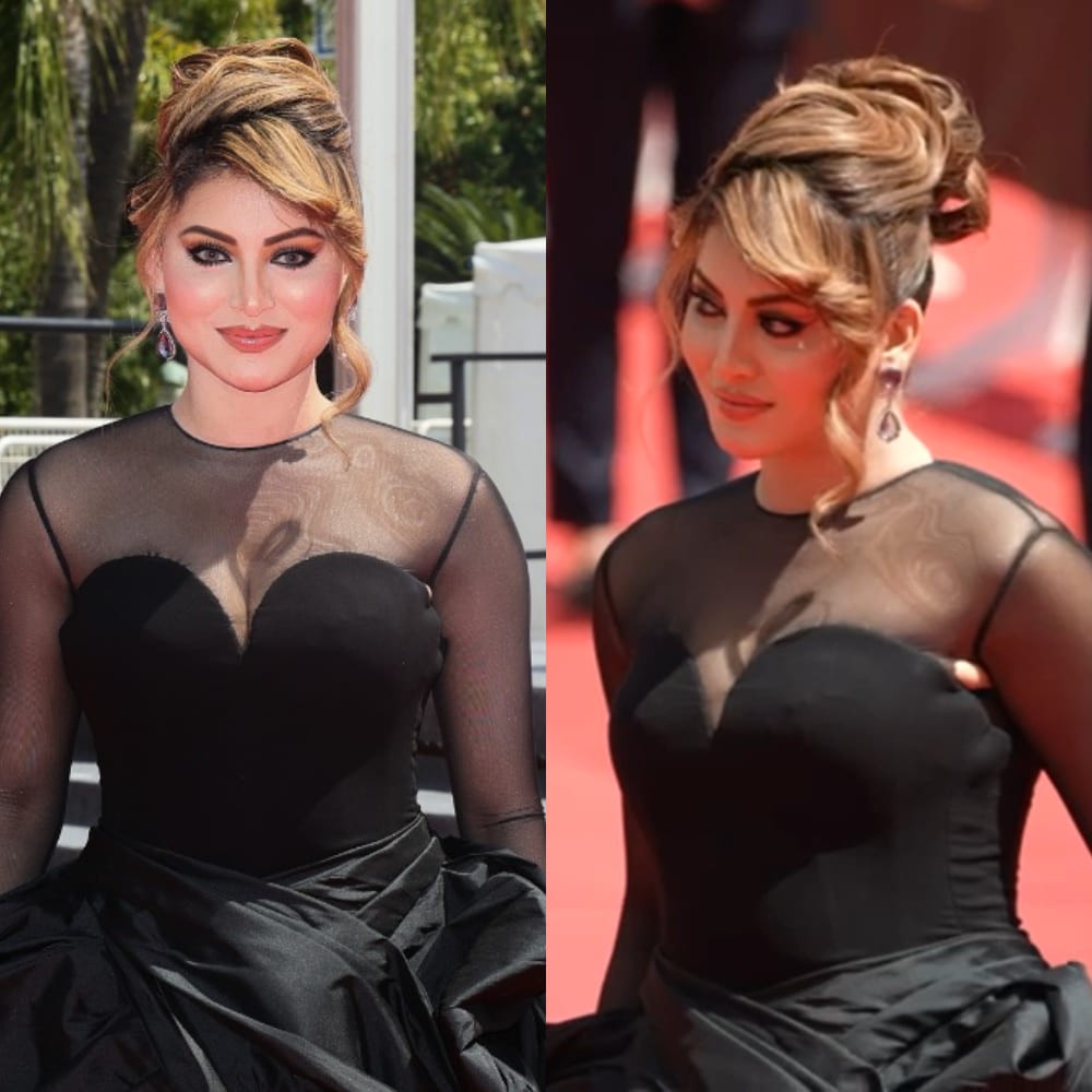Cannes Film Festival 2025: Urvashi Rautela wears torn dress to red carpet and confidently poses like a queen