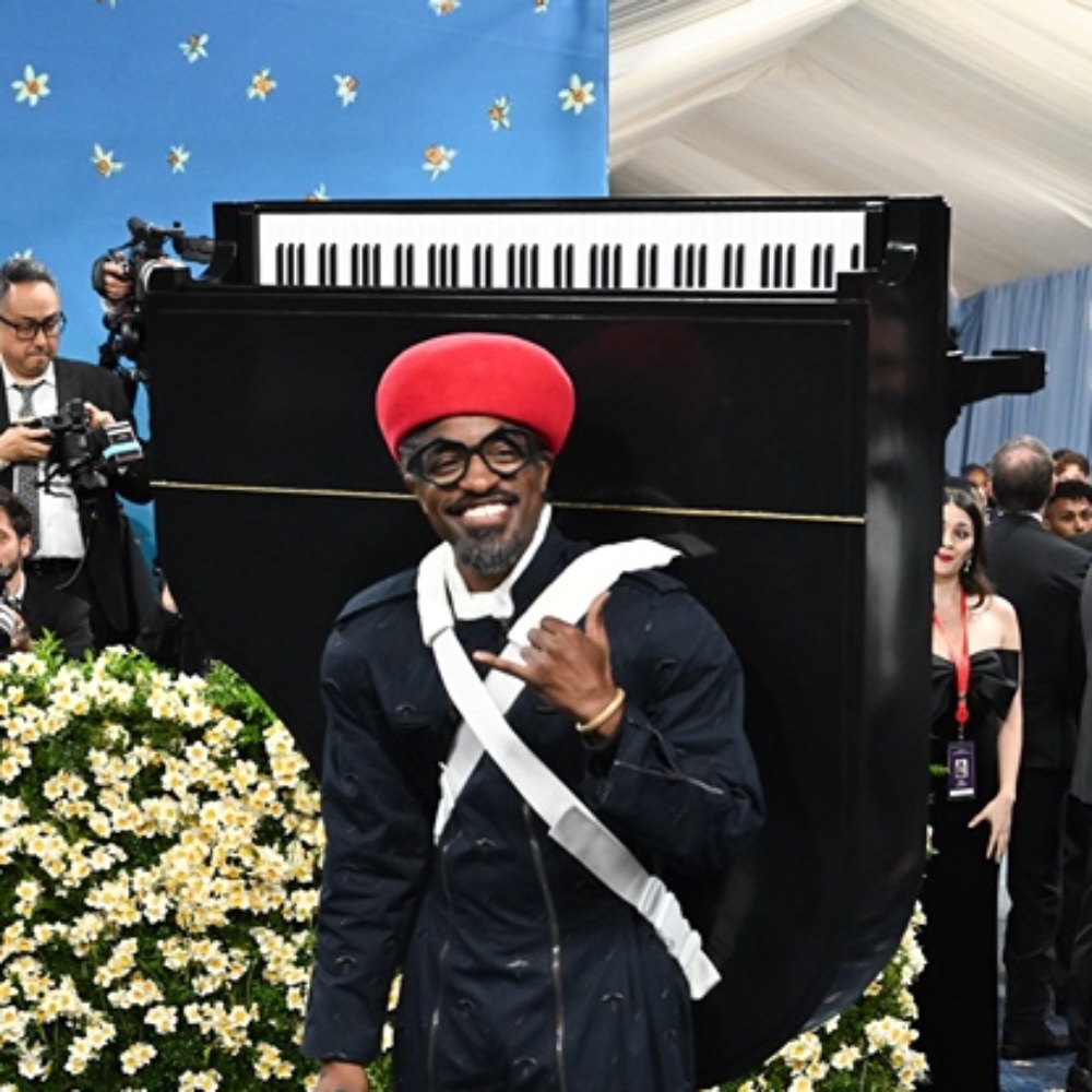 Why Was André 3000 Wearing a Grand Piano at the Met Gala? Find Out 