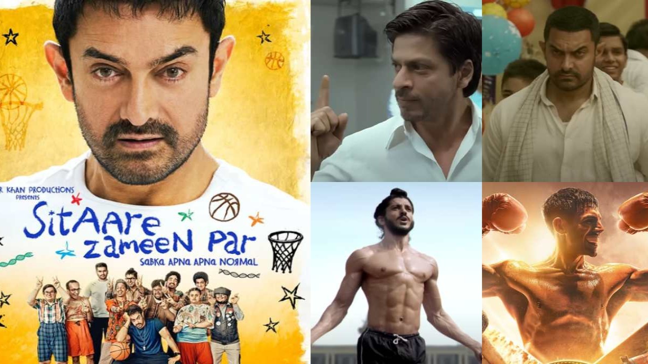 Picture courtesy: Aamir Khan Productions; YRF; Sony Music VEVO, Kartik Aaryan Box Office: Ahead of Aamir Khan's Sitaare Zameen Par release, revisiting performances of Bollywood's iconic sports films