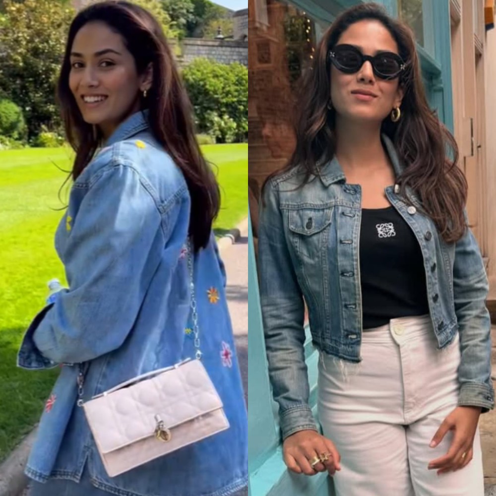 Denim jackets for women: 3 ways to style them like Mira Rajput ft floral embroidery, heart cut-outs 