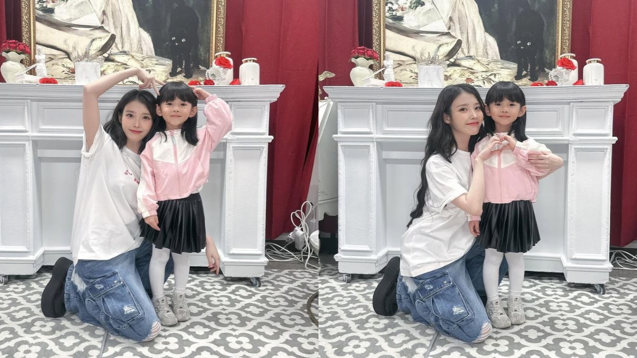 IU (L) and Shin Chae Rin (R): Credits Shin Chae Rin Instagram IU (L) and Shin Chae Rin (R): Credits Shin Chae Rin Instagram
