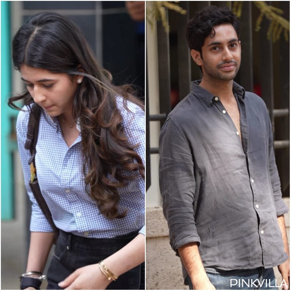 ‘What a ANAND to watch’: Rajesh Khanna’s granddaughter Naomika Saran and Agastya Nanda spotted outside production house; movie on the cards?