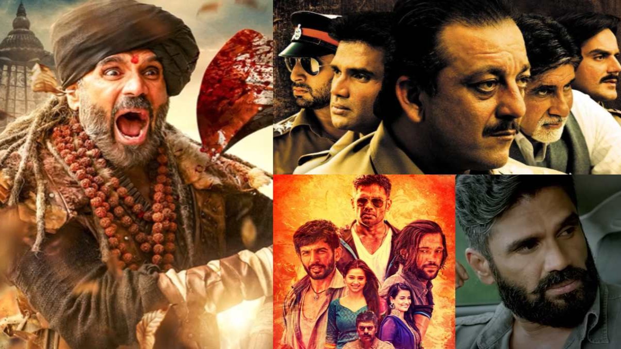 Picture courtesy: Suniel Shetty/Instagram; IMDb; Star Studios/YouTube Box Office: Revisiting collections of Suniel Shetty’s last 5 action films ahead of Kesari Veer release