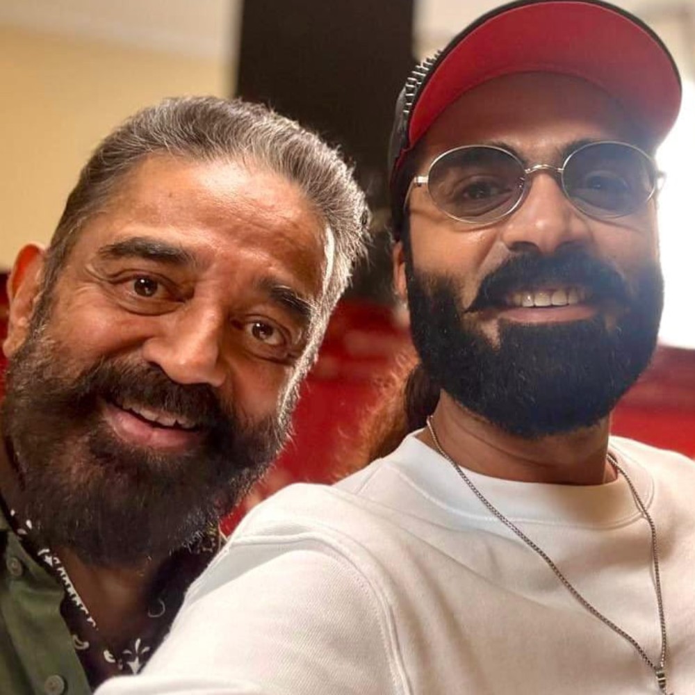 Silambarasan calls himself ‘student’ dropping selfie with Kamal Haasan and AR Rahman