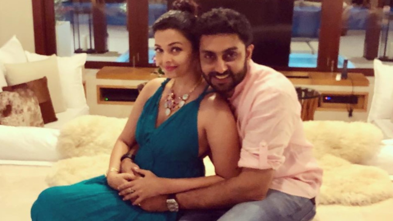 Pic Courtesy: Aishwarya Rai Bachchan Instagram When Aaradhya clicked a romantic shot of parents Aishwarya Rai- Abhishek Bachchan and it etched forever in our memory