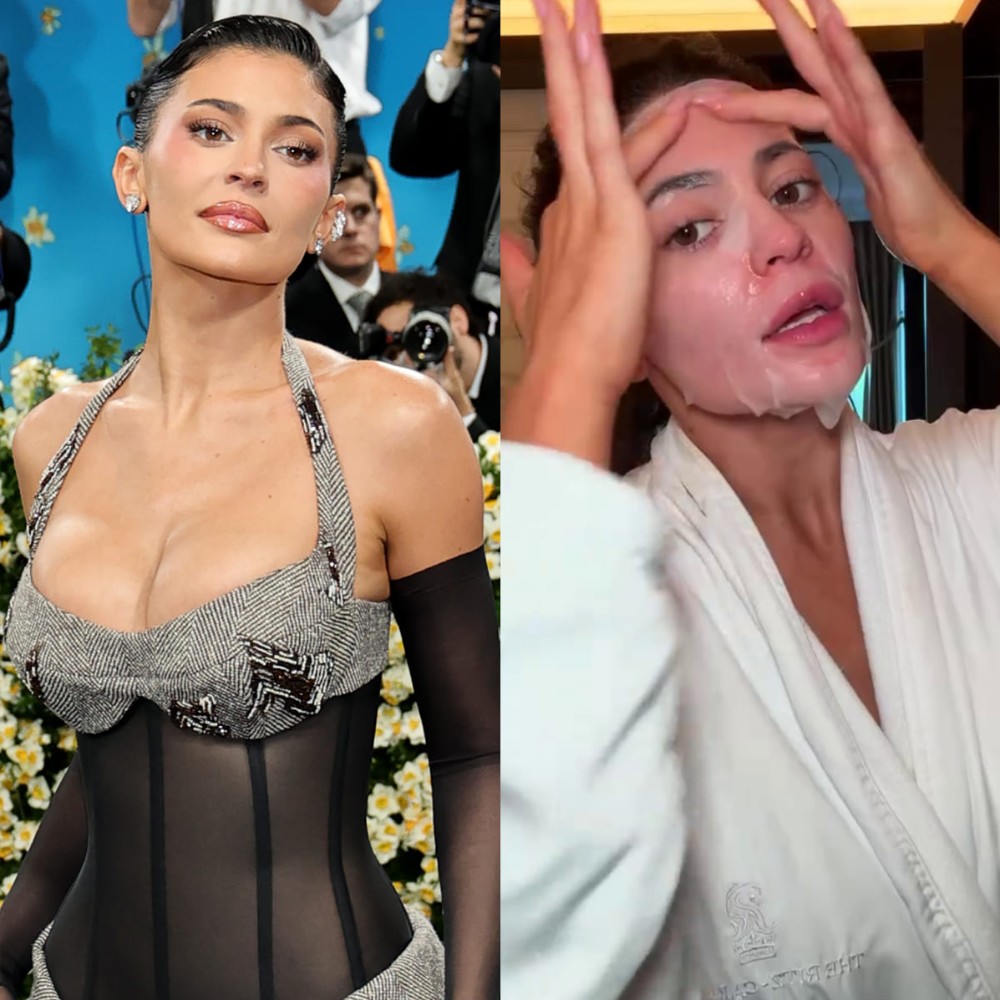 GRWM: Kylie Jenner’s hydrating face mask, makeup to iconic shoe stuck with tape for Met Gala 2025 blue carpet 