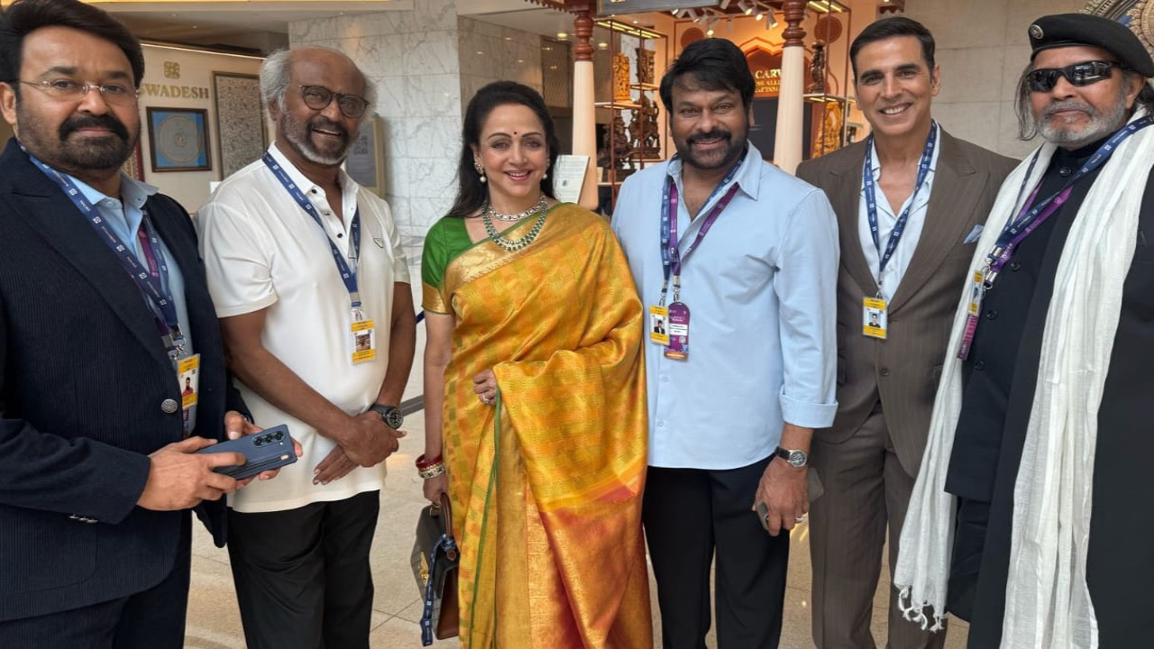 Akshay Kumar on asking to be 'moderator' rather than 'speaker' at event ft Mohanlal, Chiranjeevi and more (PC: Mohanlal, X) Akshay Kumar on asking to be 'moderator' rather than 'speaker' at event ft Mohanlal, Chiranjeevi and more
