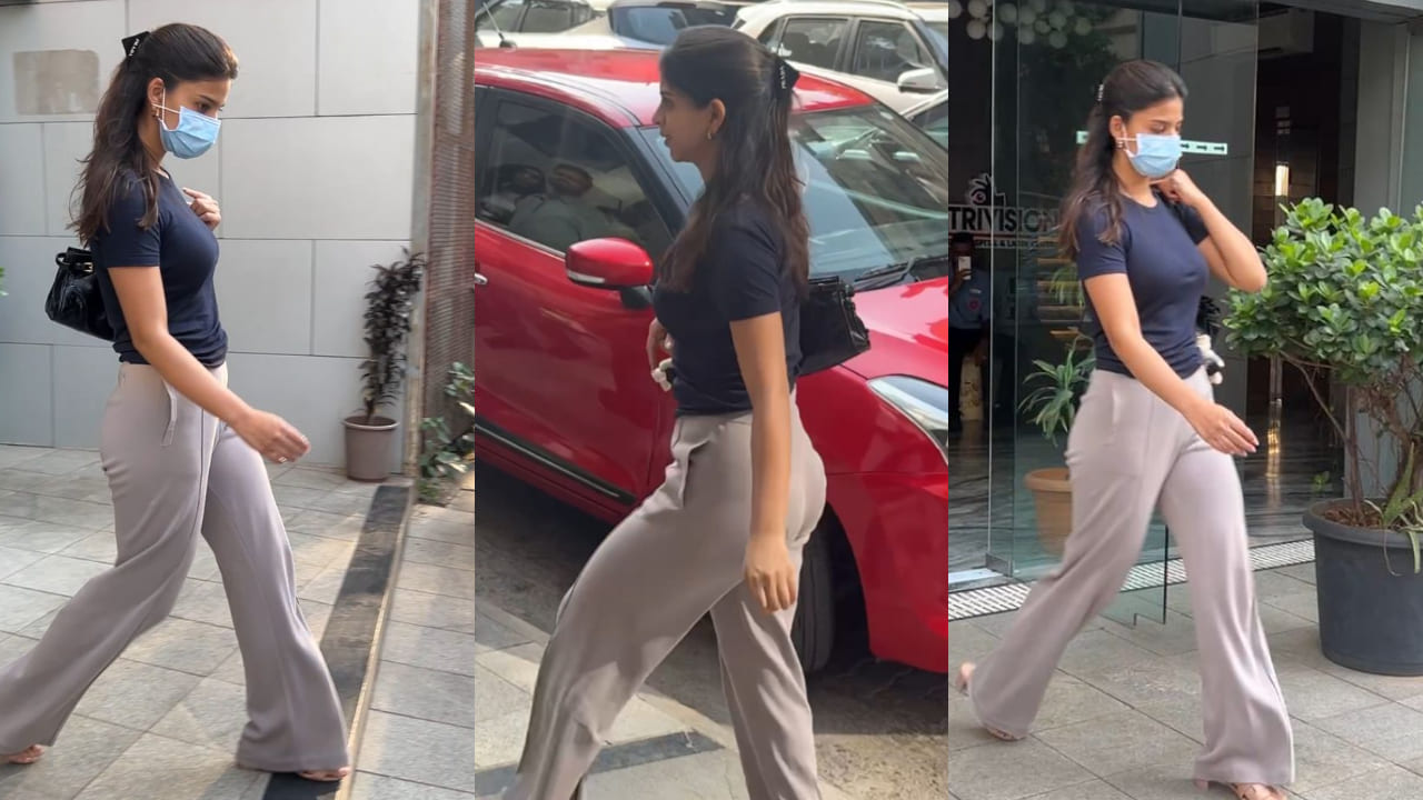 Suhana Khan serves everyday style inspo in black top and wide-leg trousers 