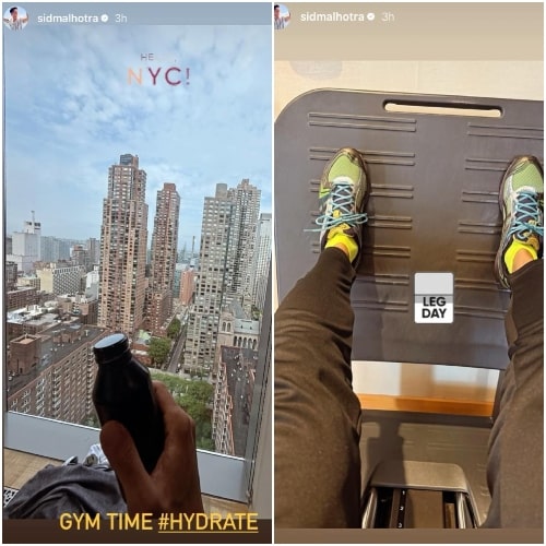 PC: Sidharth Malhotra/Instagram