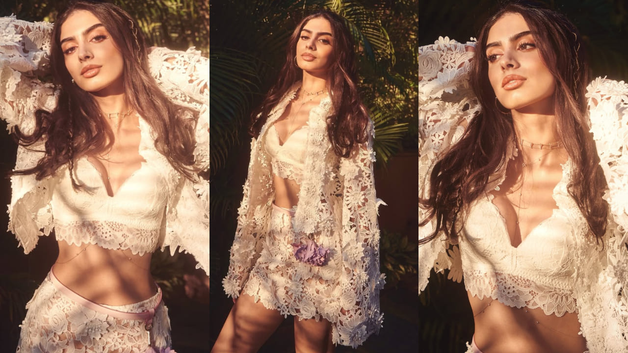 Ananya Panday, Tamannaah Bhatia, and Khushi Kapoor’s guide to making lace tops ultimate Summer closet staple. PC: Vidhi Godha