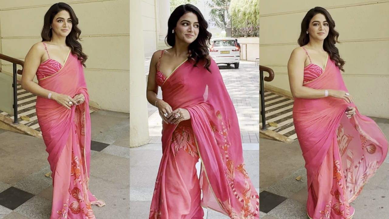Wamiqa Gabbi's oh-so-hot bralette and saree combination CANNOT be ignored and is worth taking style notes for. PC: Bablu