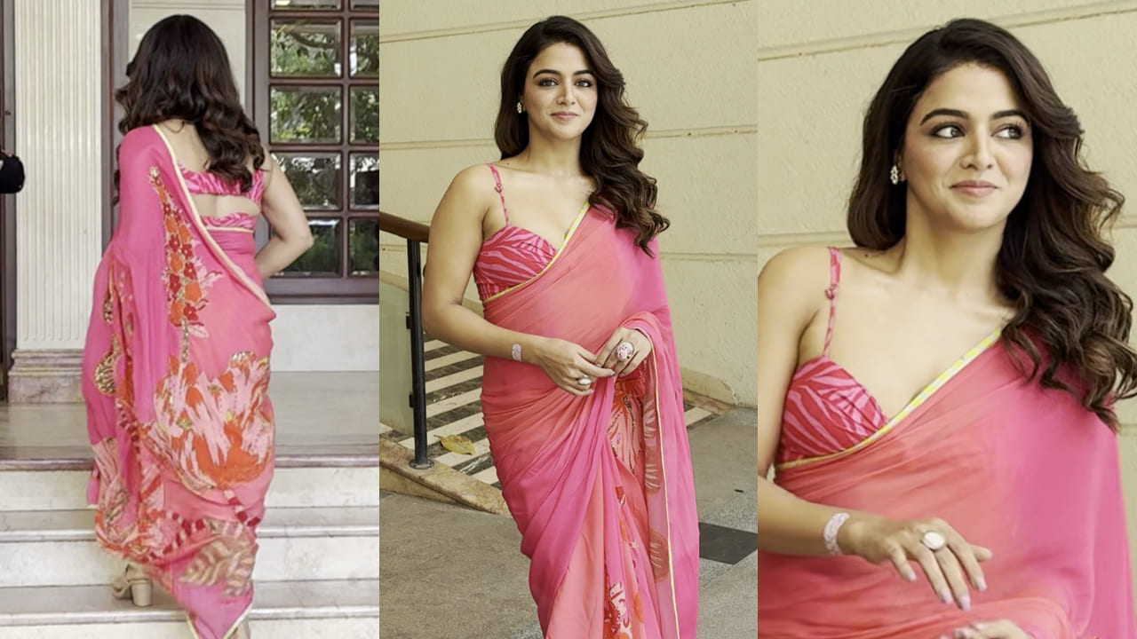 Wamiqa Gabbi's oh-so-hot bralette and saree combination CANNOT be ignored and is worth taking style notes for. PC: Bablu