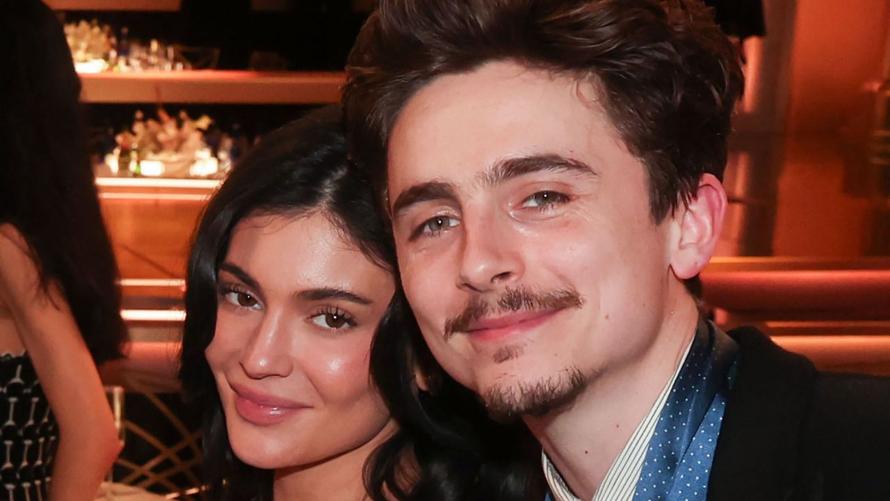 Kylie Jenner and Timothée Chalamet (via Getty Images)