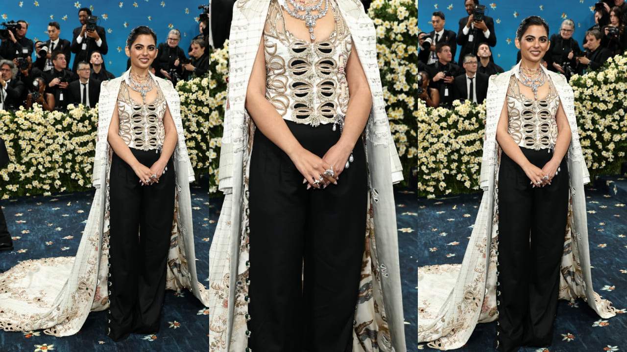 Met Gala 2025: Isha Ambani wears Anamika Khanna's custom outfit that took 20,000 hours for embroidery