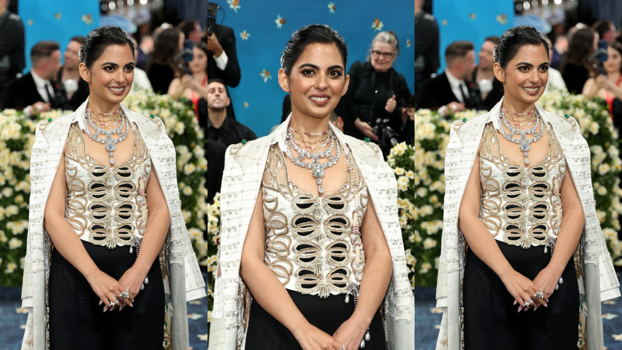 Met Gala 2025: Isha Ambani wears Anamika Khanna's custom outfit that took 20,000 hours for embroidery