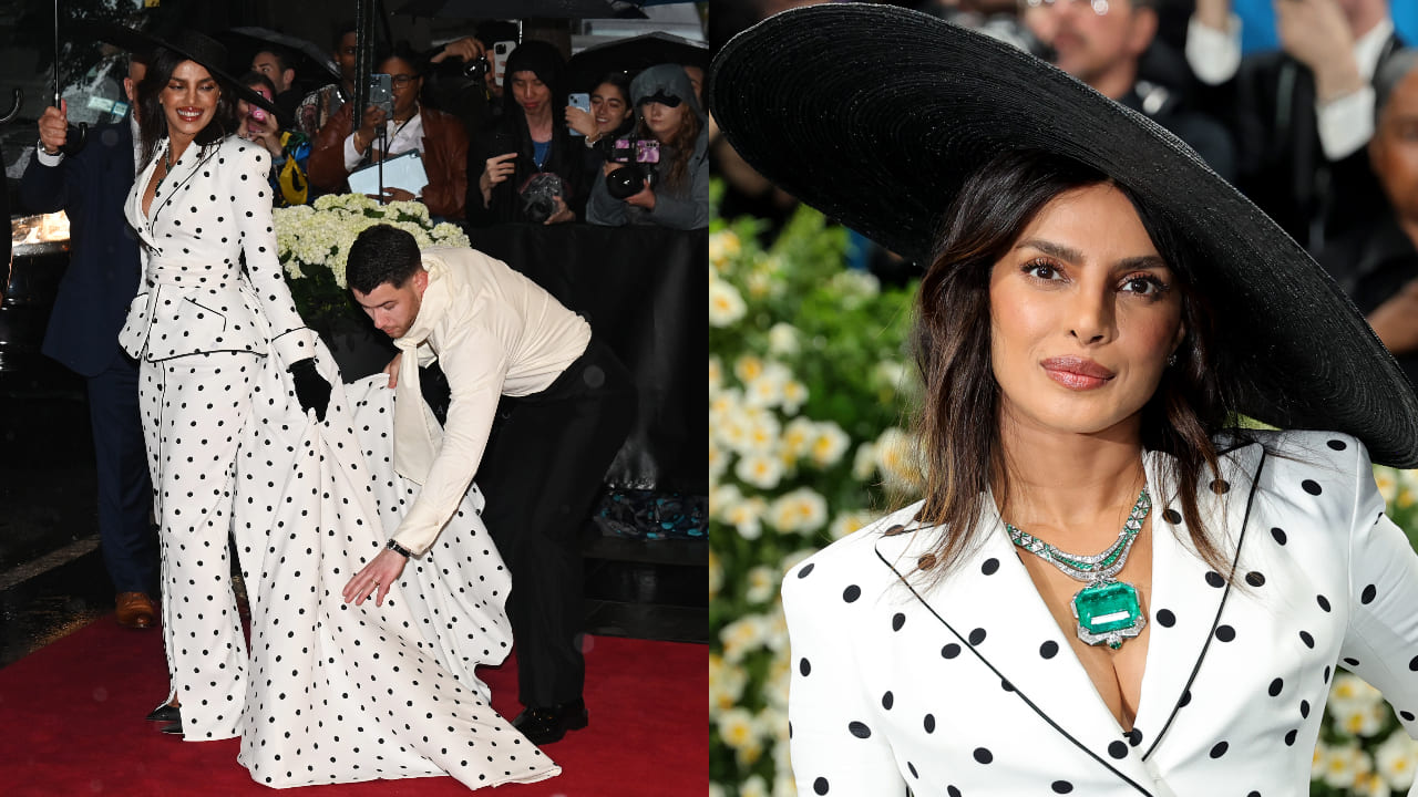 Priyanka chopra Met Gala 2025 photos