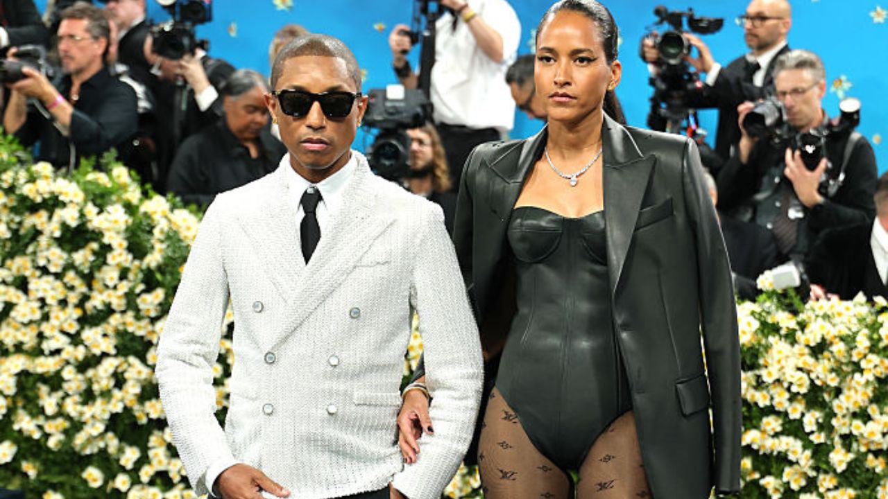 Helen Lasichanh and Pharrell Williams (Getty Images)