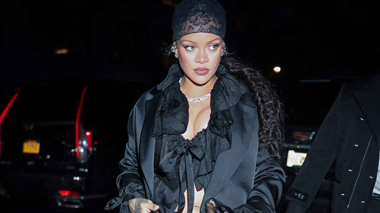 Rihanna at the Met Gala After-Party 