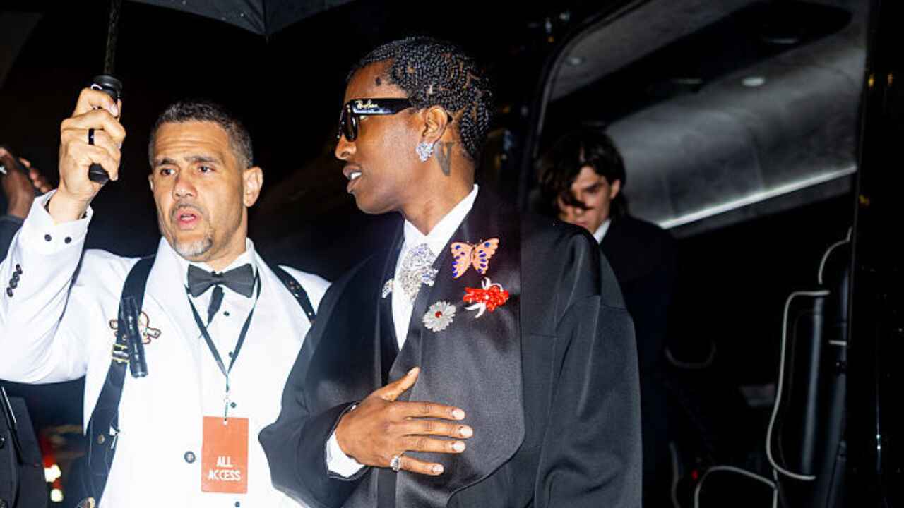 ASAP Rocky at the Met Gala After-Party 