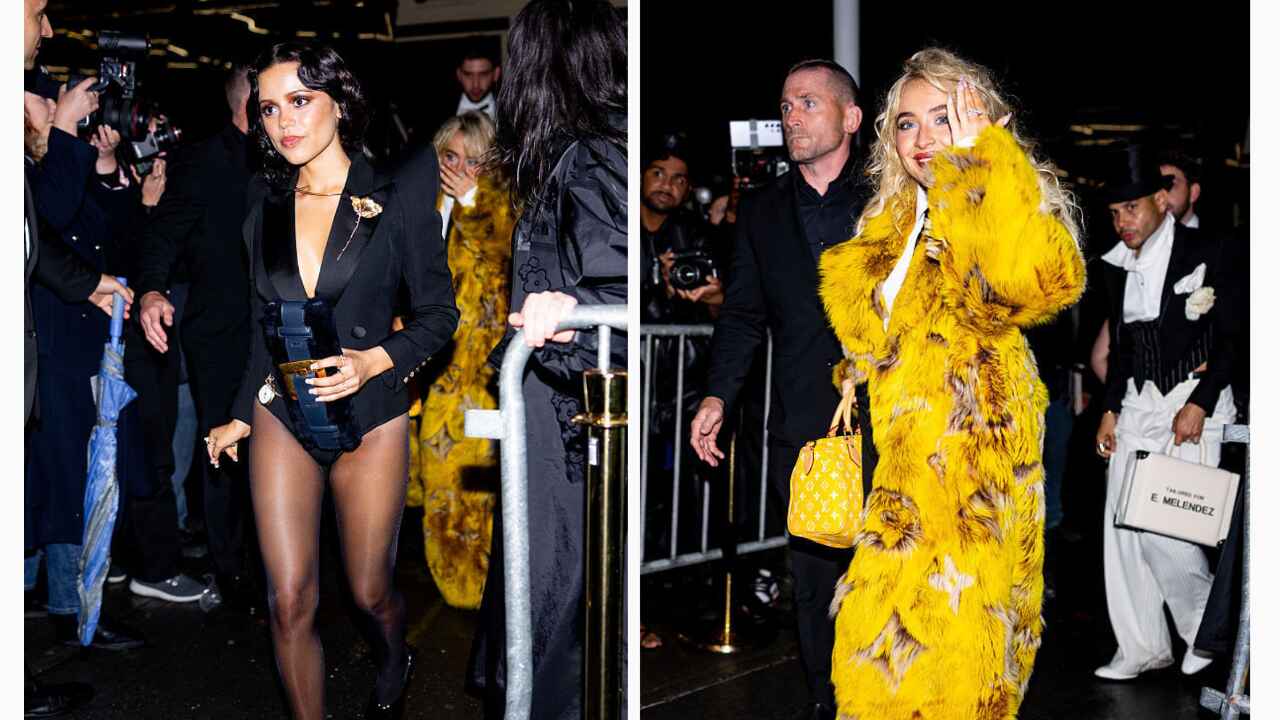 Jenna Ortega and Sabrina Carpenter at the Met Gala After-Party