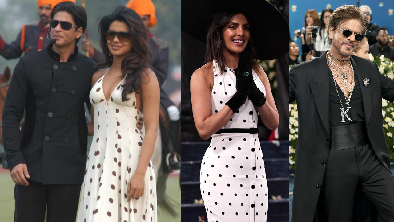 Shah Rukh Khan and Priyanka Chopra’s MET Gala 2025 fashion looks will give you major DEJA VU from 2006 film Don. PC: Getty Images