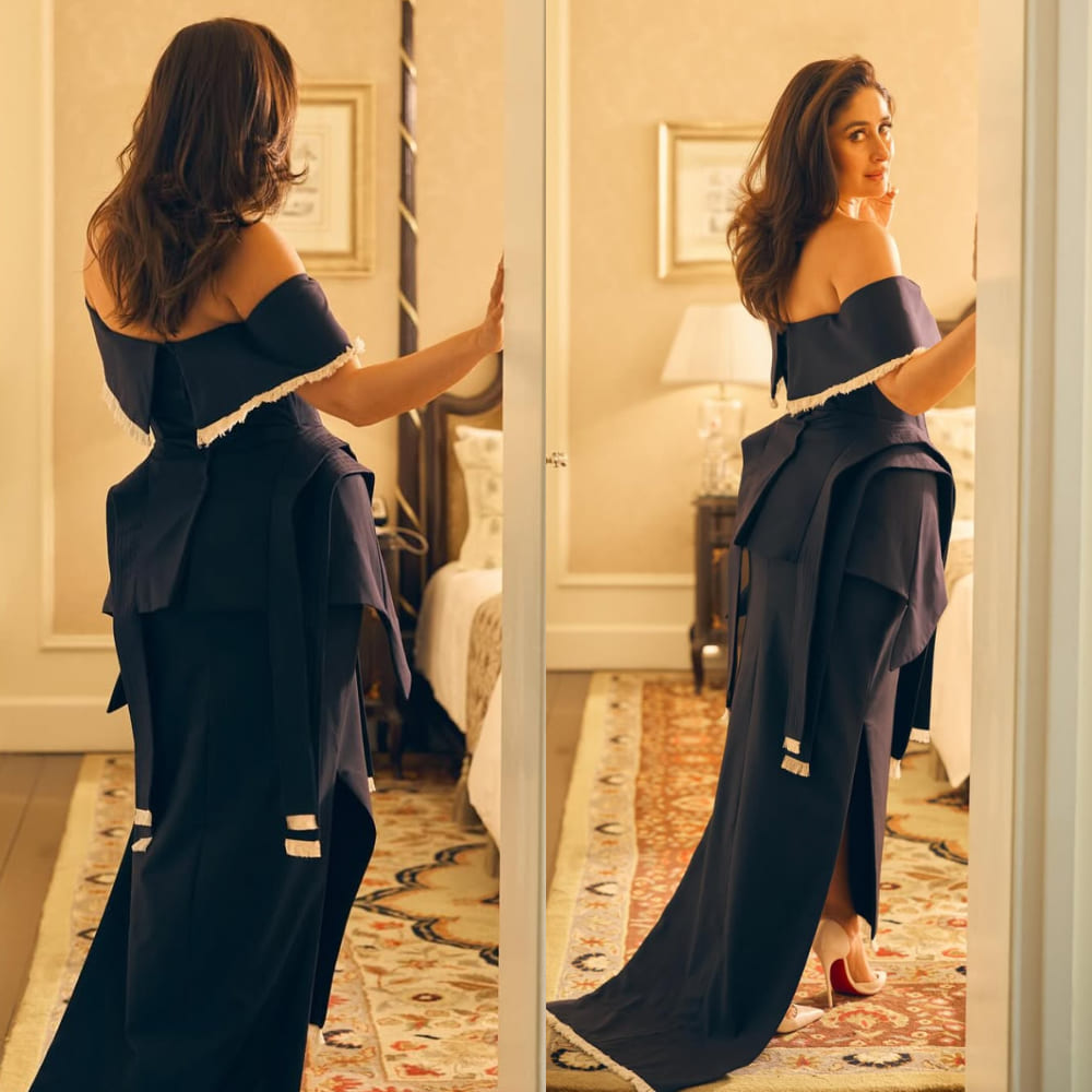 Kareena Kapoor Khan blue corset dress