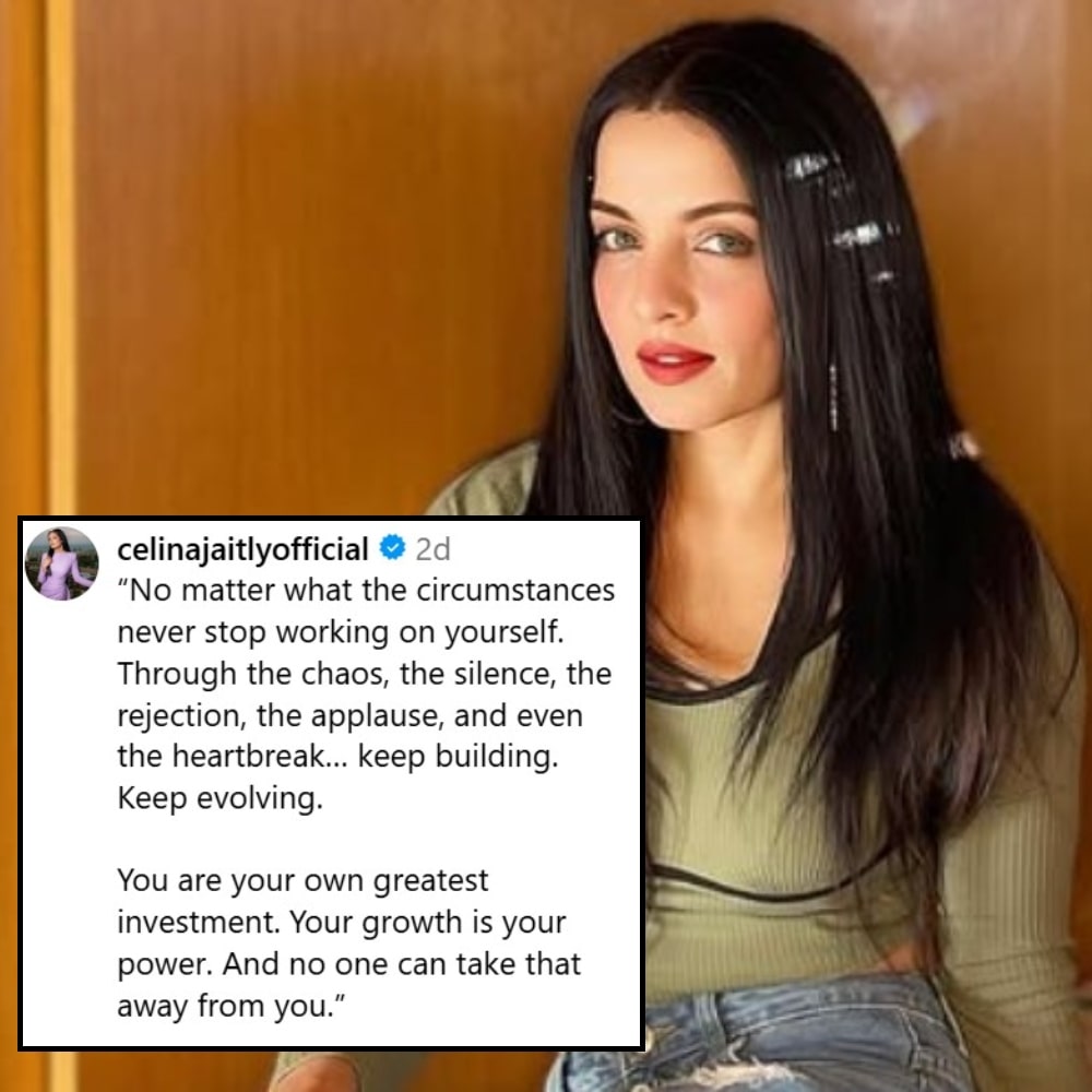 Celina Jaitly on Instagram