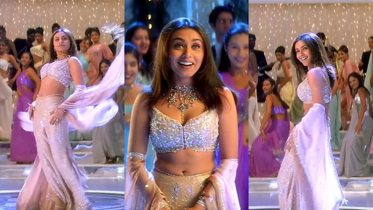 Revisiting Rani Mukerji's iconic 'Shava Shava' pastel lehenga from K3G that secretly every girl dreams of wearing once