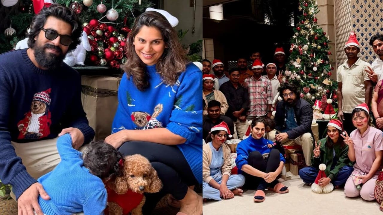 Ram Charan’s wife Upasana Kamineni Konidela's 5 expensive outfits in blue 