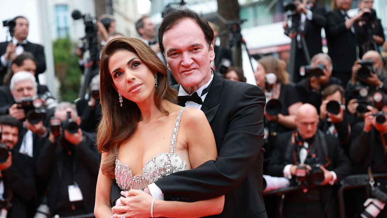 Quentin Taratino and Danielle Tarantino