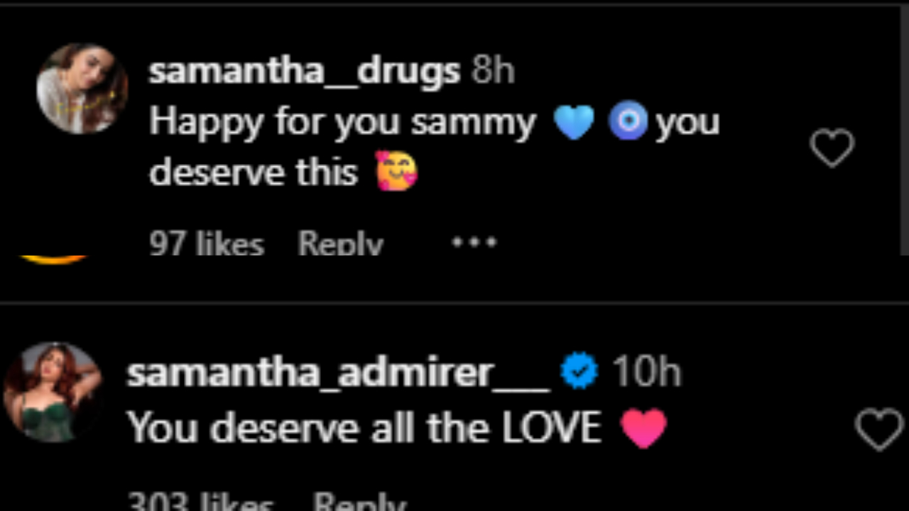 Samantha Ruth Prabhu's Instagram story (PC: Samantha Ruth Prabhu Instagram)
