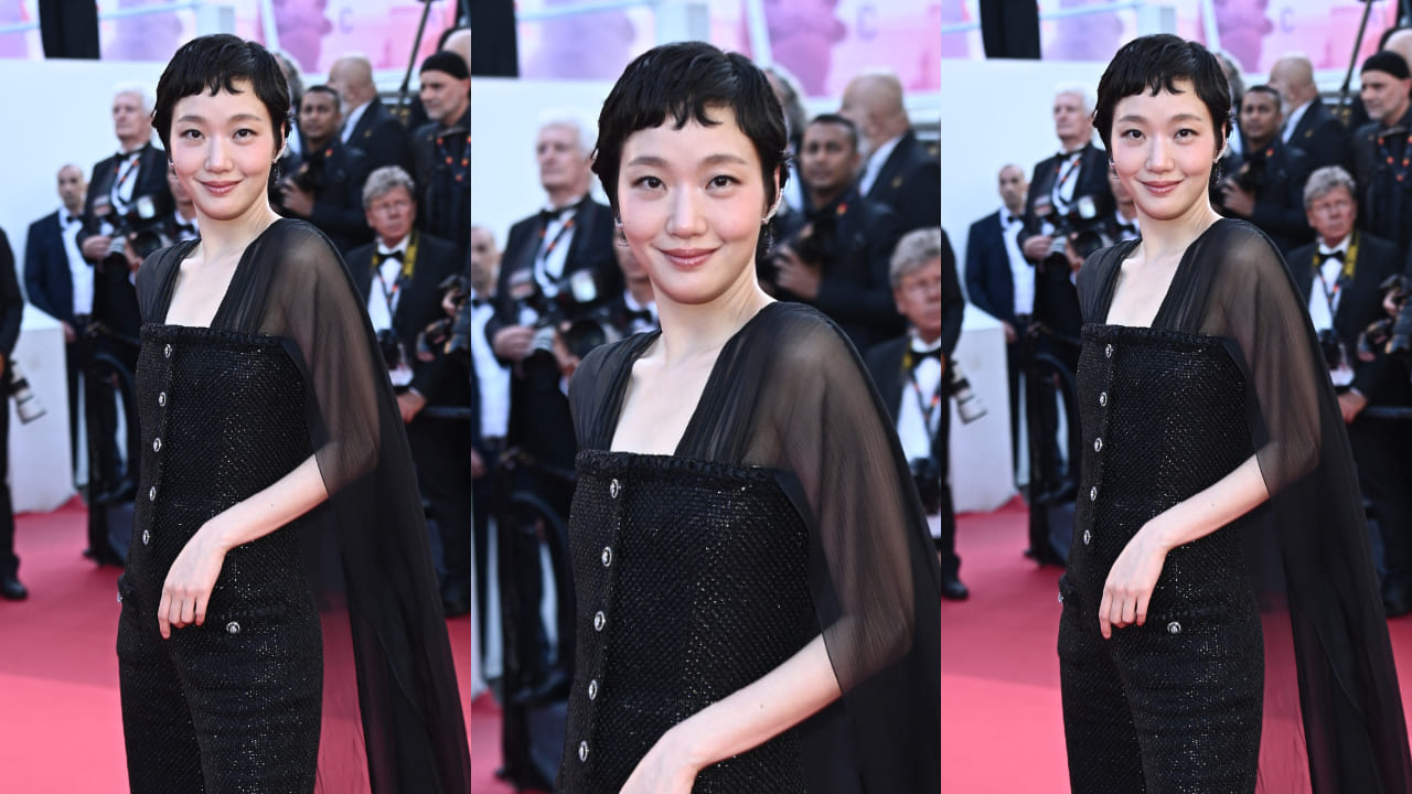 Cannes Film Festival 2025: Korean actress Kim Go Eun flaunts pixie haircut with striking black jumpsuit at red carpet