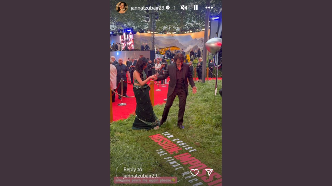 Jannat Zubair Instagram Story