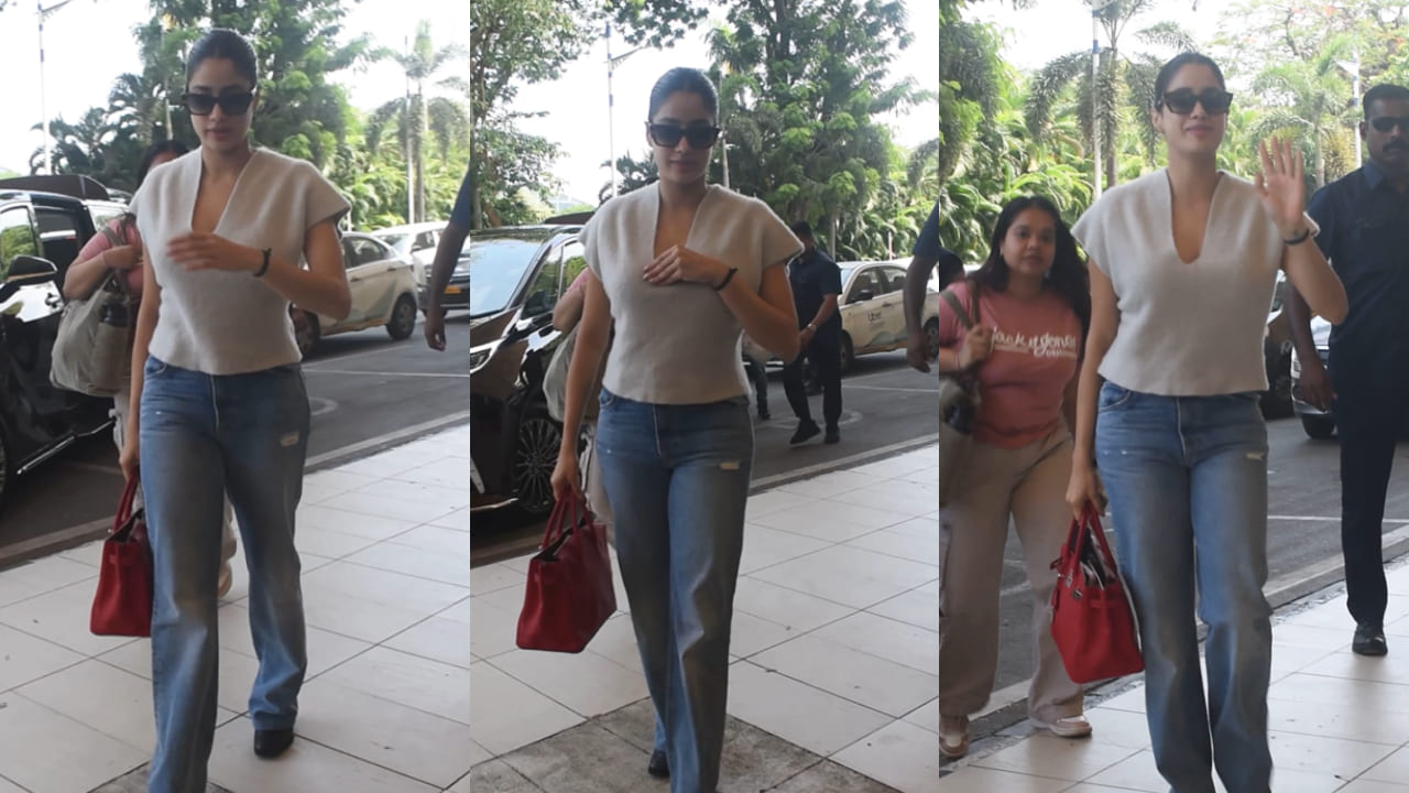 Cannes Film Festival 2025: Janhvi Kapoor pairs Rs 15 lakh Hermès bag with airport look as she heads for her red carpet debut