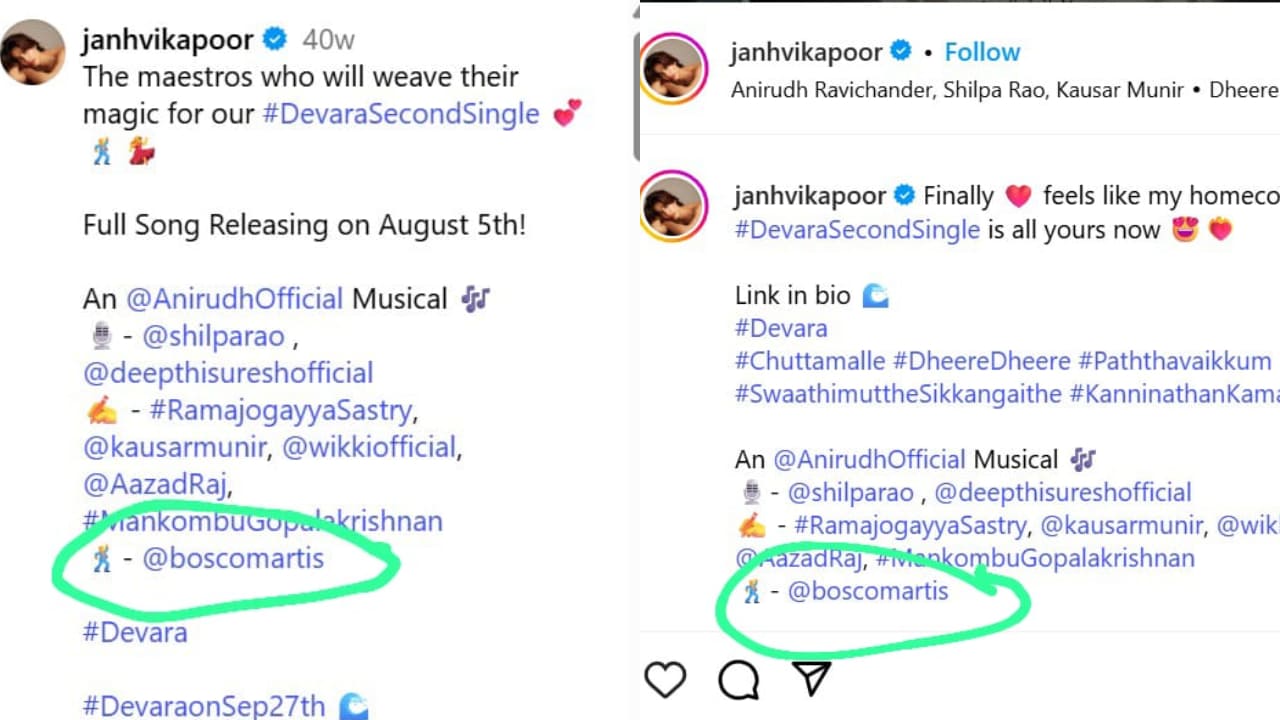 Janhvi Kapoor Instagram posts (PC: Instagram)