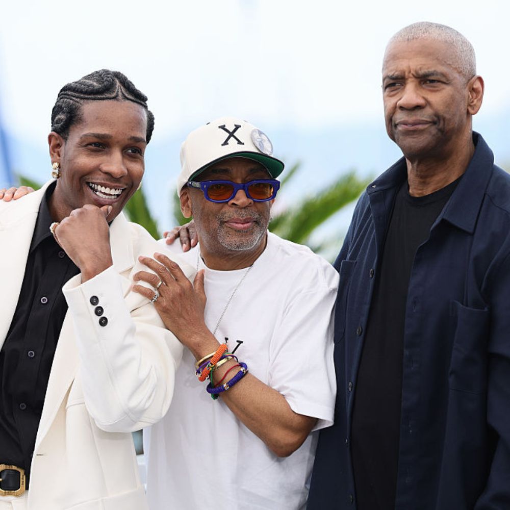 A$AP Rocky, Spike Lee and Denzel Washington