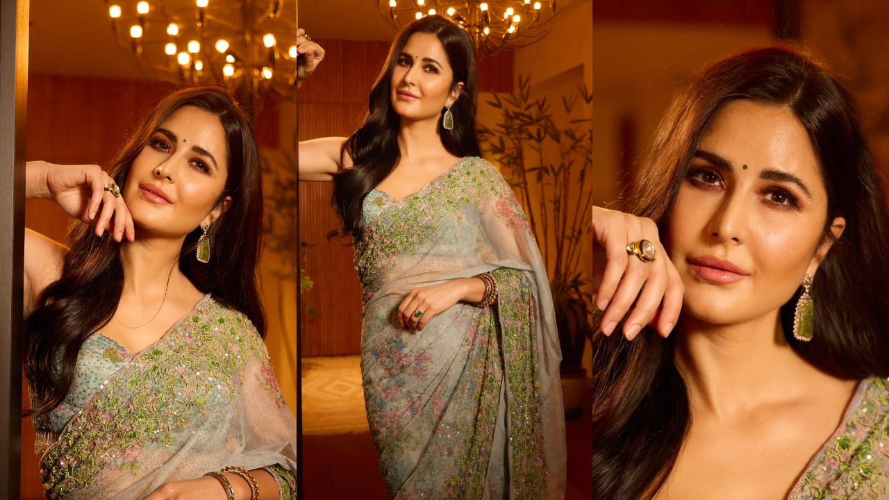 11 floral sarees and blouse design ideas for summer weddings to copy from Alia Bhatt, Janhvi Kapoor 