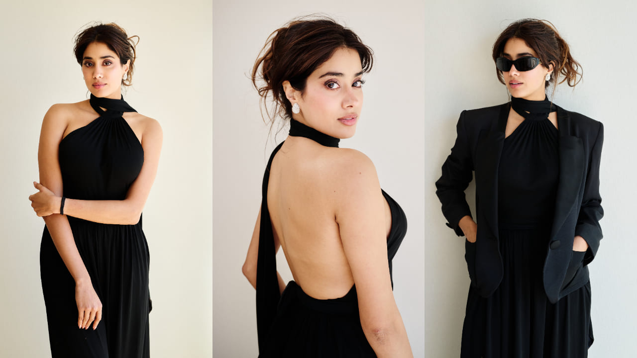 Janhvi Kapoor takes over Cannes 2025 in backless Saint Laurent gown, serves Bridgerton energy in hat for second look