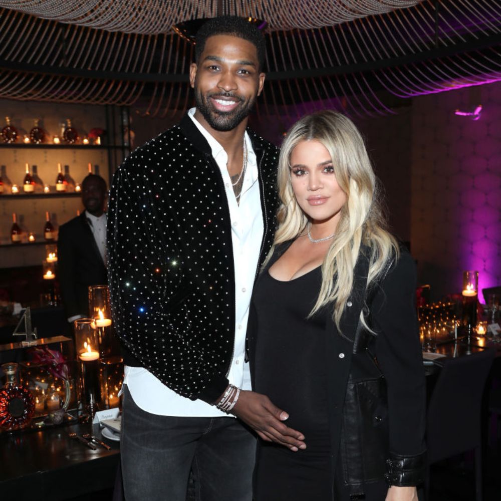 Khloé Kardashian and Tristan Thompson