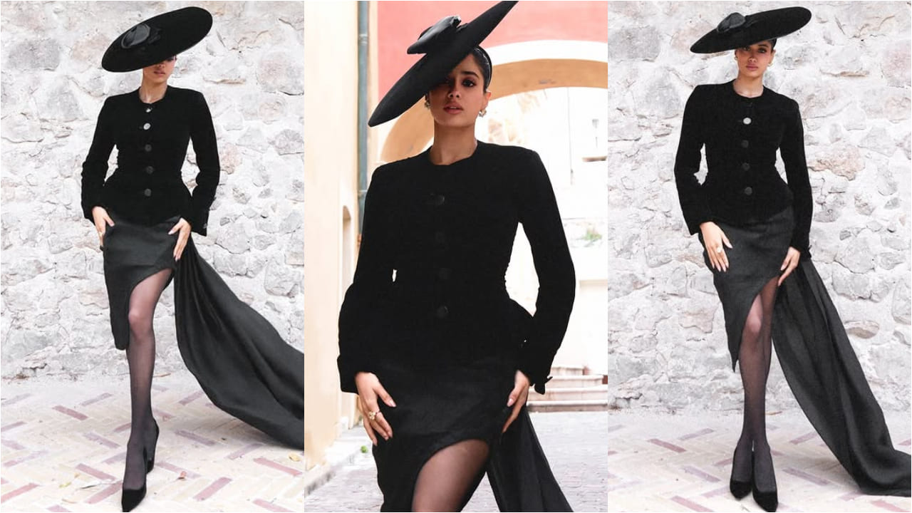 Janhvi Kapoor vs Kendall Jenner fashion face-off: Who pulled off Bridgerton-style hat look better? PC: Getty Images, Vaishnav Praveen