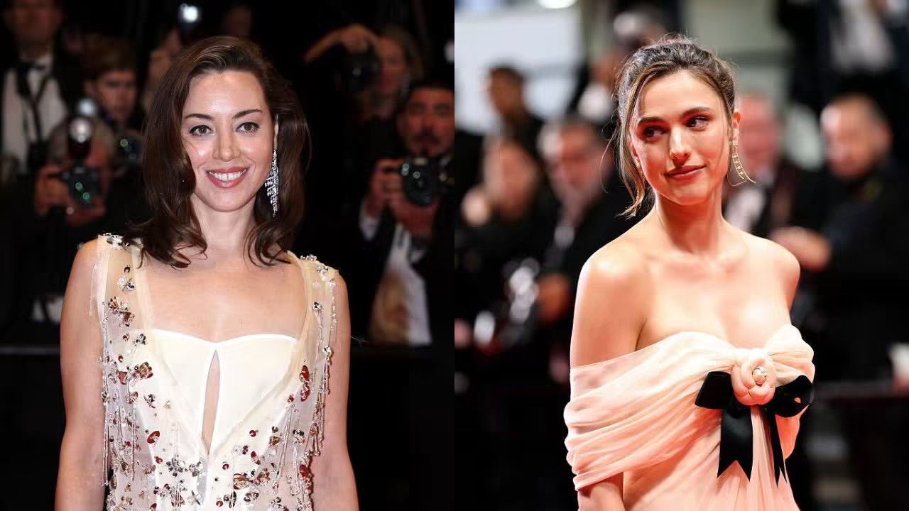 Aubrey Plaza, Margaret Qualley (via Getty Images)
